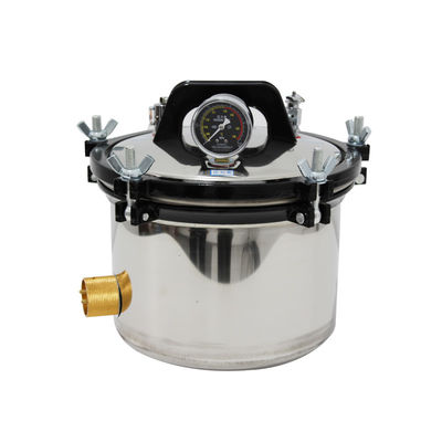 lo sterilizzatore verticale dell'autoclave 8L anti scotta il rivestimento protettivo