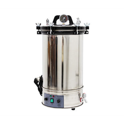 Laboratorio alta pressione verticale dell'autoclave dello sterilizzatore del vapore da 8 litri