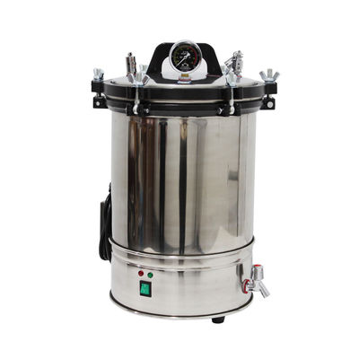 lo sterilizzatore verticale dell'autoclave 8L anti scotta il rivestimento protettivo