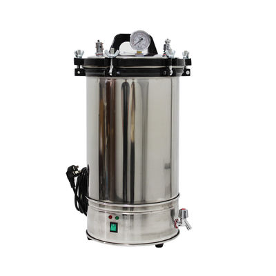 lo sterilizzatore verticale dell'autoclave 8L anti scotta il rivestimento protettivo